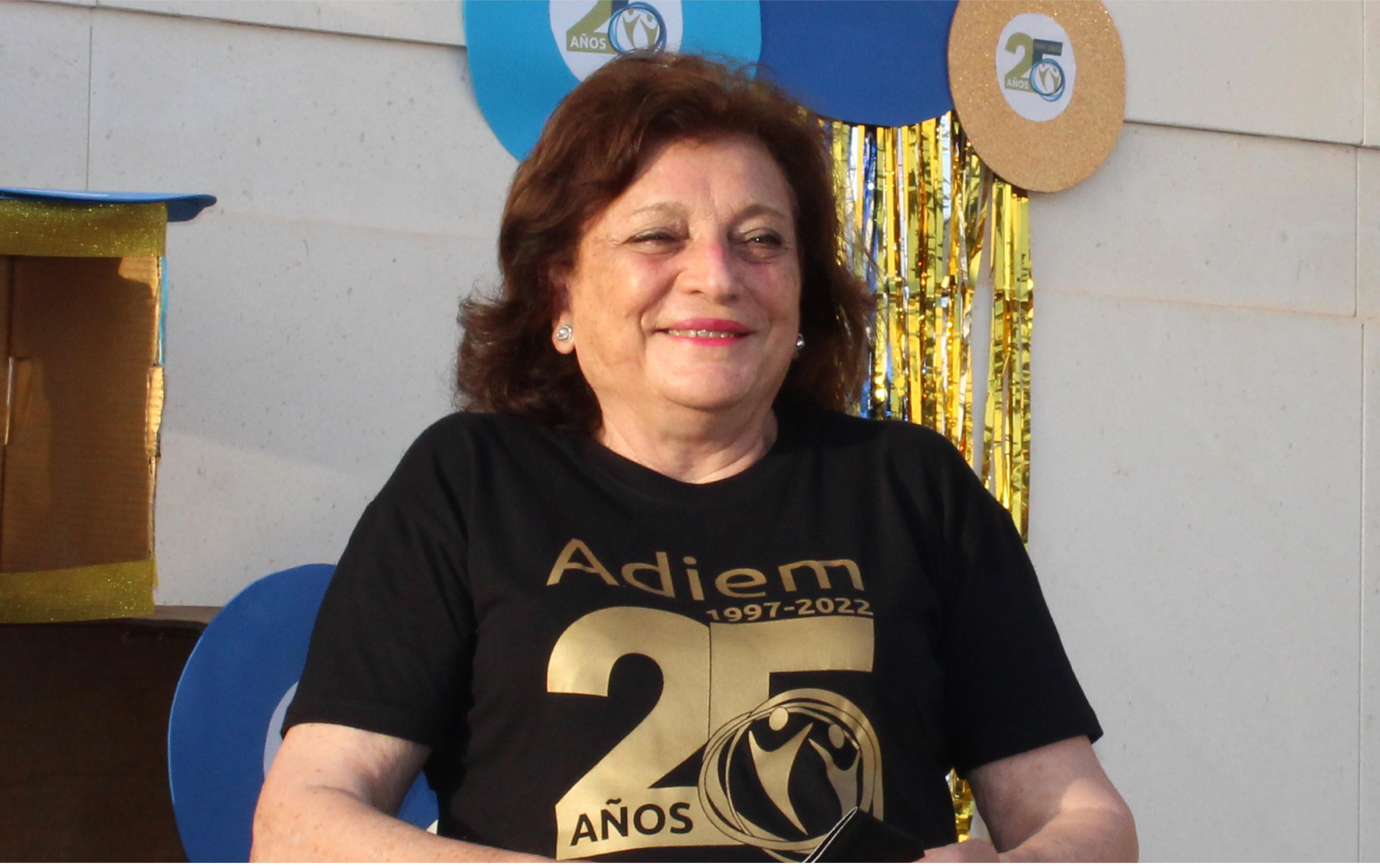 Gertrudis Marcos Lizón, presidenta de Fundación ADIEM