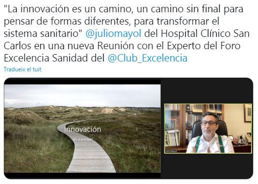 La innovación en Sanidad - Julio Mayol